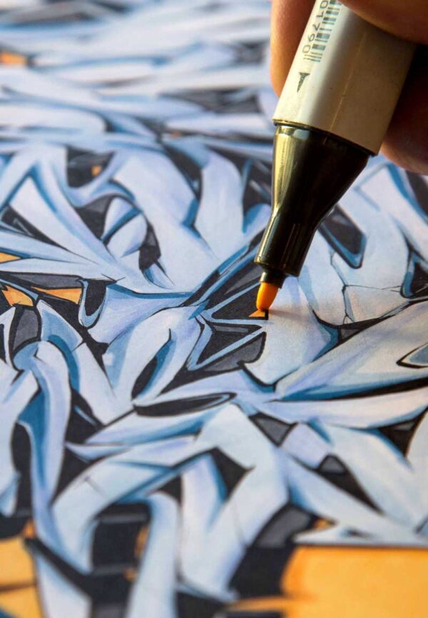 graffiti abecedario letras